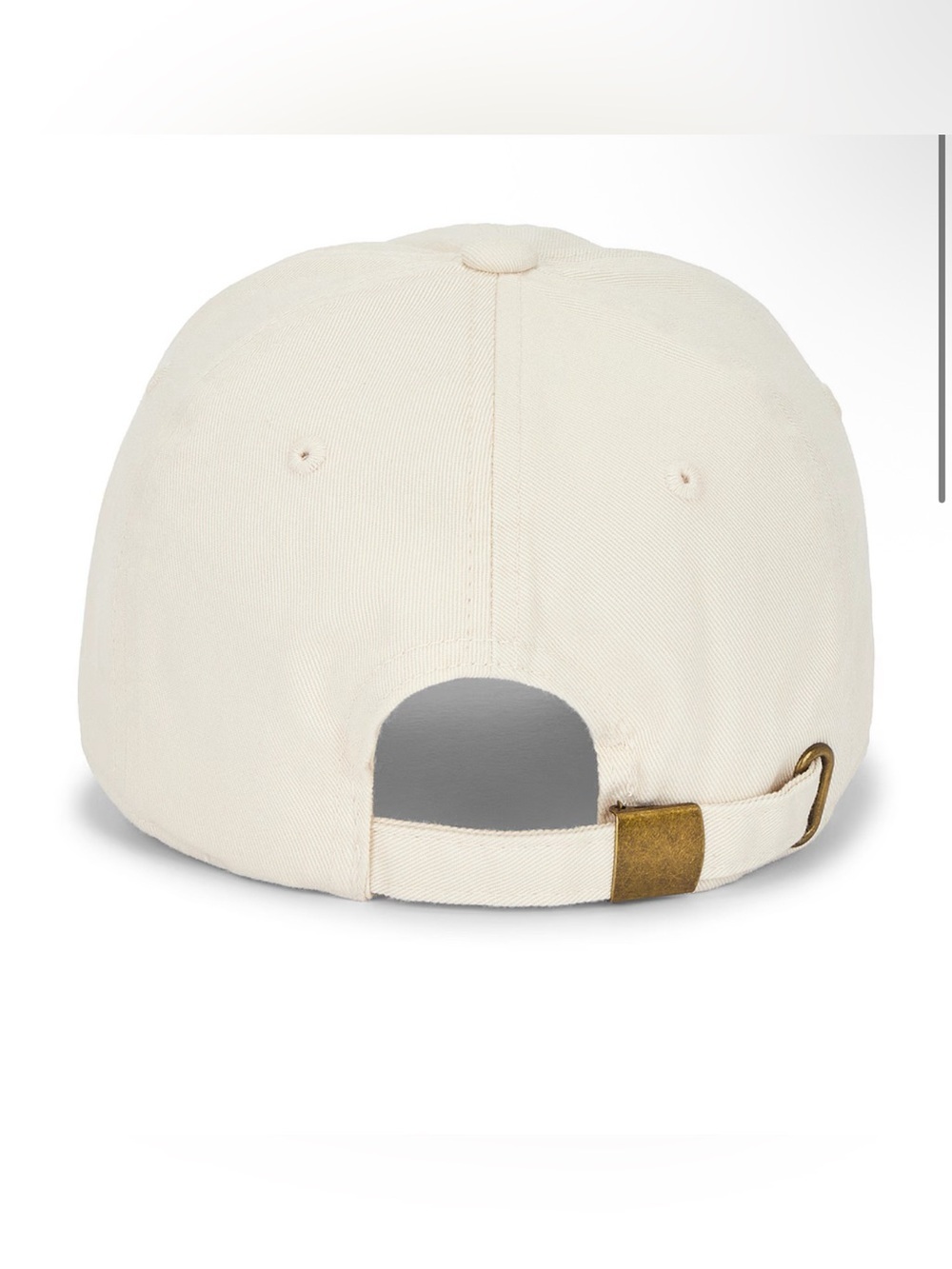 Museum of Peace and Quiet Wordmark Tye Dye Dad Hat in Bone - Picture 2 of 6